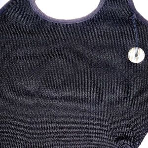 Black Crocheted Sak Satchel